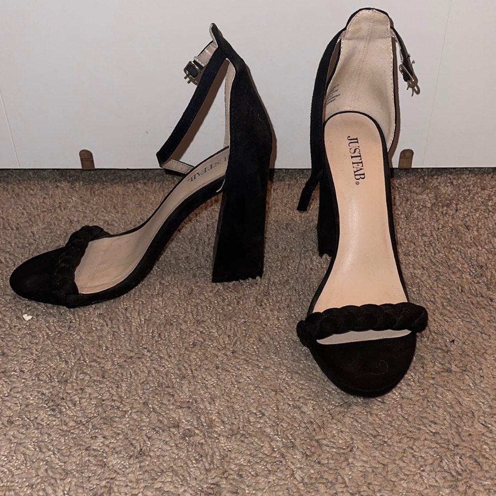 Black heels